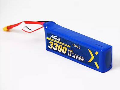 4S 14.8 V 3300 mAh 35C  Lipo Battery