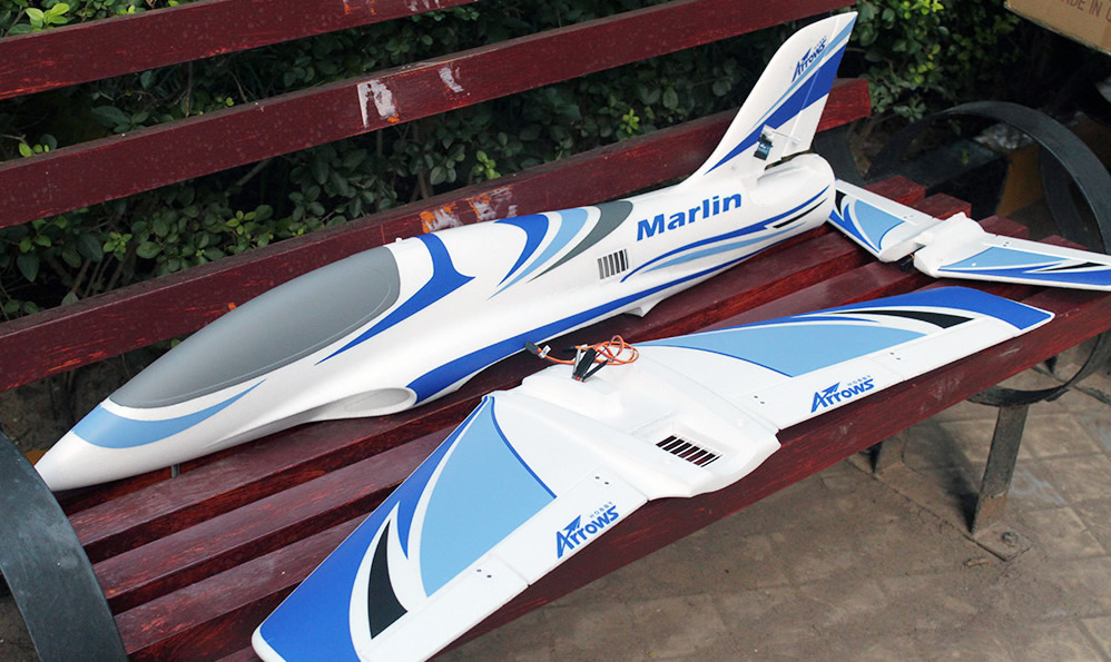 Arrows Hobby Blue Marlin 64mm RC Airplane