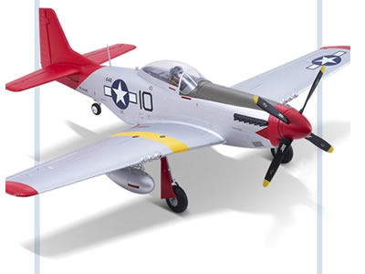 Arrows P-51D Mustang 850mm PNP RC Airplane